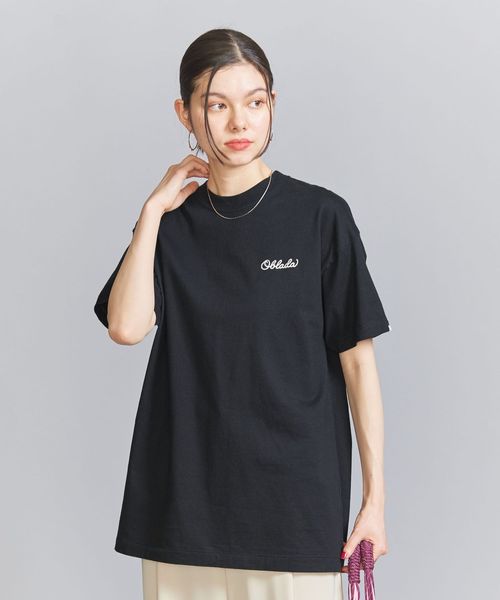 Oblada レーシングTシャツ 半袖 ブラック United Athle CAB ユナイテッドアスレ オープンエンド ラギット