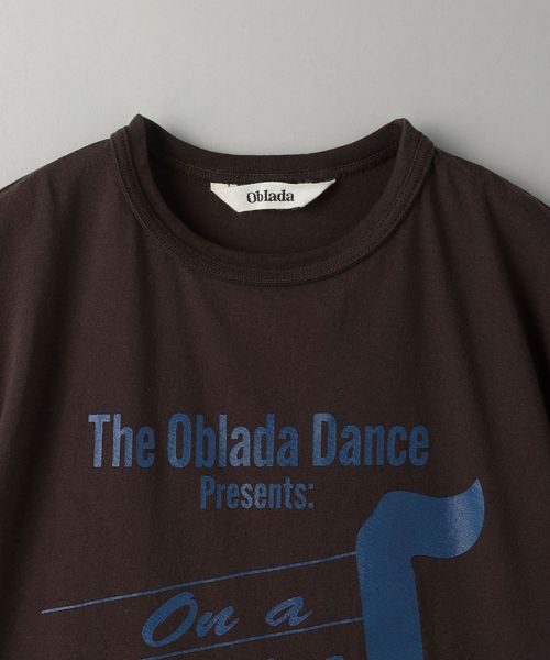 UNITED ARROWS - UNITED ARROWS  Oblada DANCE NOTE  Ｔシャツ Oblada＞DANCE NOTE Tシャツ