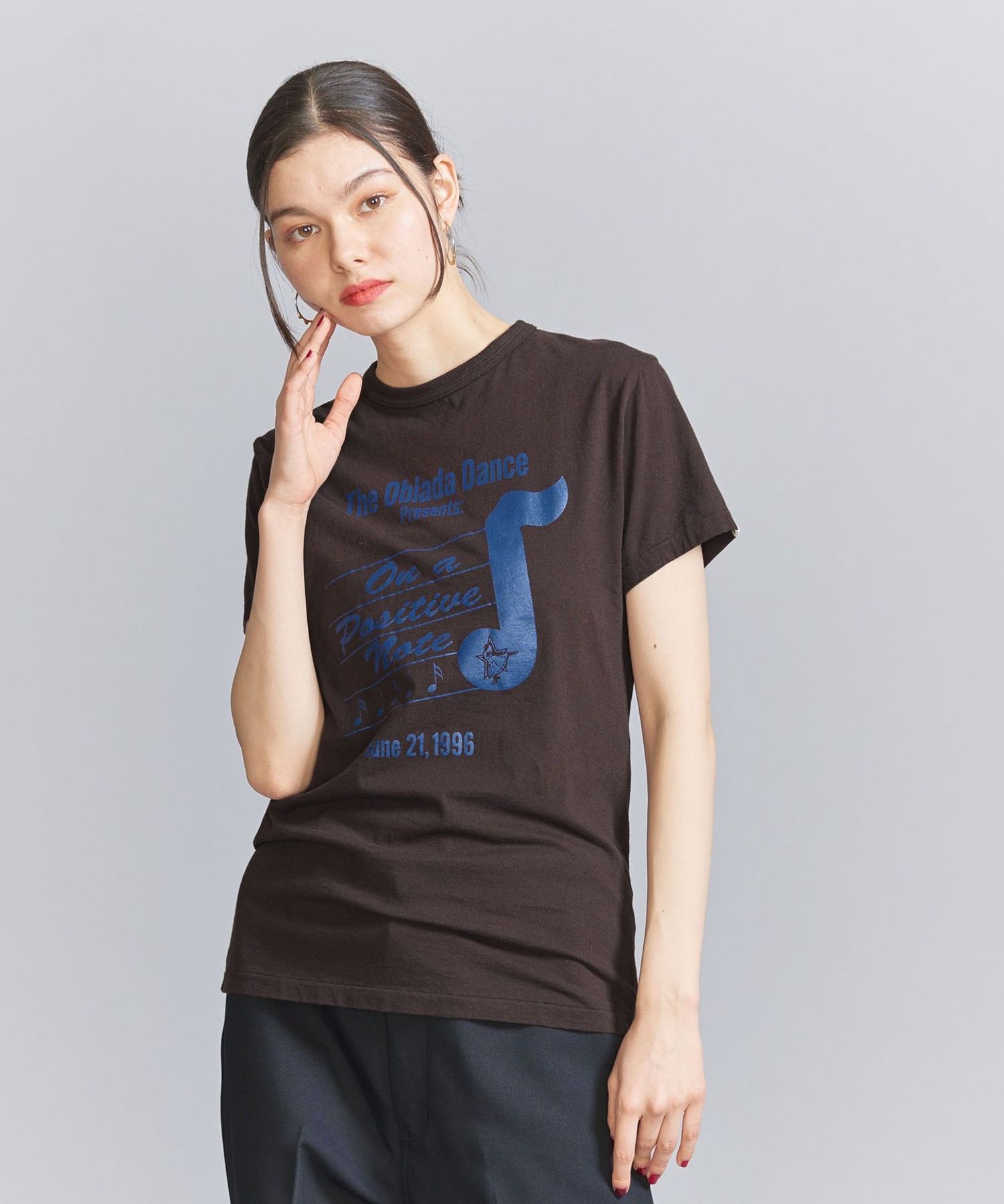 UNITED ARROWS - UNITED ARROWS  Oblada DANCE NOTE  Ｔシャツ Oblada＞DANCE NOTE Tシャツ