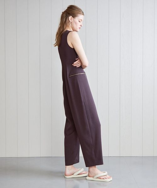 H＞ツイルジップオールインワン 