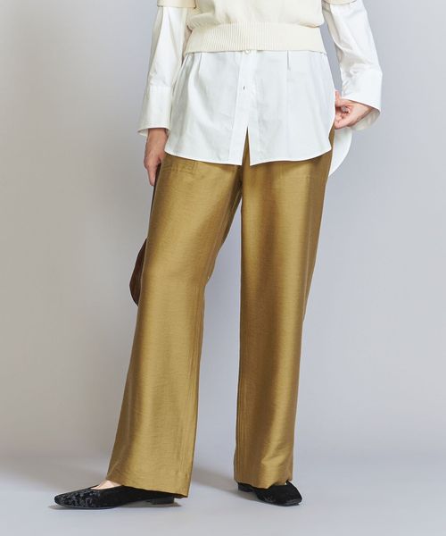 BEAUTY&YOUTH/カルゼパッチポケット イージーパンツ―ウォッシャブル―/イージーパンツ