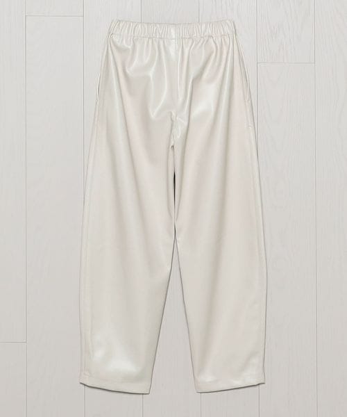 ＜H＞レザーライク カーブパンツ white S 1600024Y0092_m1_a011.jpg