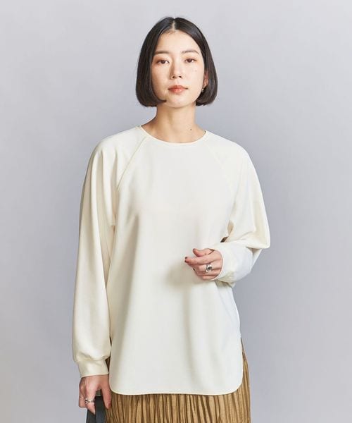 【美品】 UNITED ARROWS ボリュームスリーブ ドルマン カットソー ドルマンスリーブ カットソー