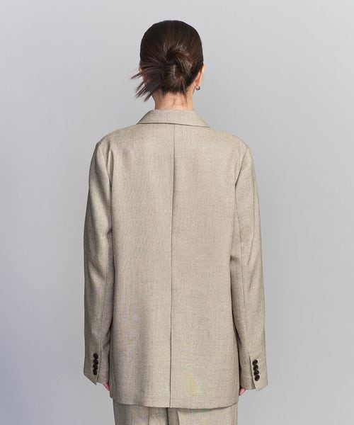 極美品/リネン100/現行/XL相当✨ユナイテッドアローズ テーラードジャケット リネン100%✨UNITED ARROWS テーラードジャケット L 近年モデル