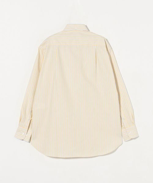 HOMME GIRLS＞OXFORD SHIRT YELLOW STRIPE/シャツ
