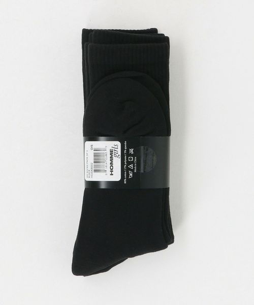 HOMME GIRLS＞3―PACK SOCKS/ソックス