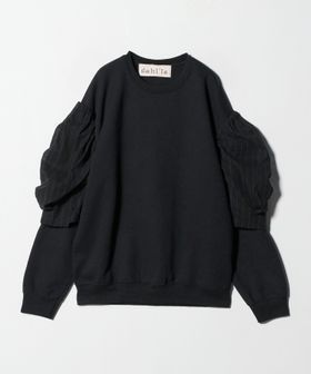 dahl'ia/＜dahl’ia＞リメイク パワーショルダー スウェットプルオーバー/スウェット / パーカー