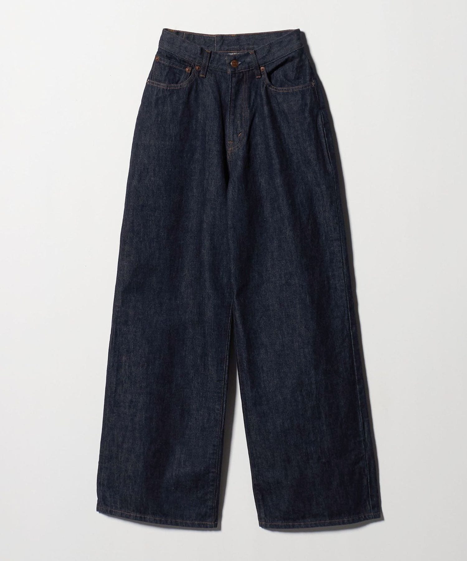 UNUSED＞ワイドデニムパンツ
