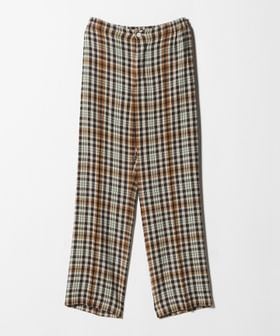 UNUSED/＜UNUSED＞チェック ワイドパンツ/イージーパンツ