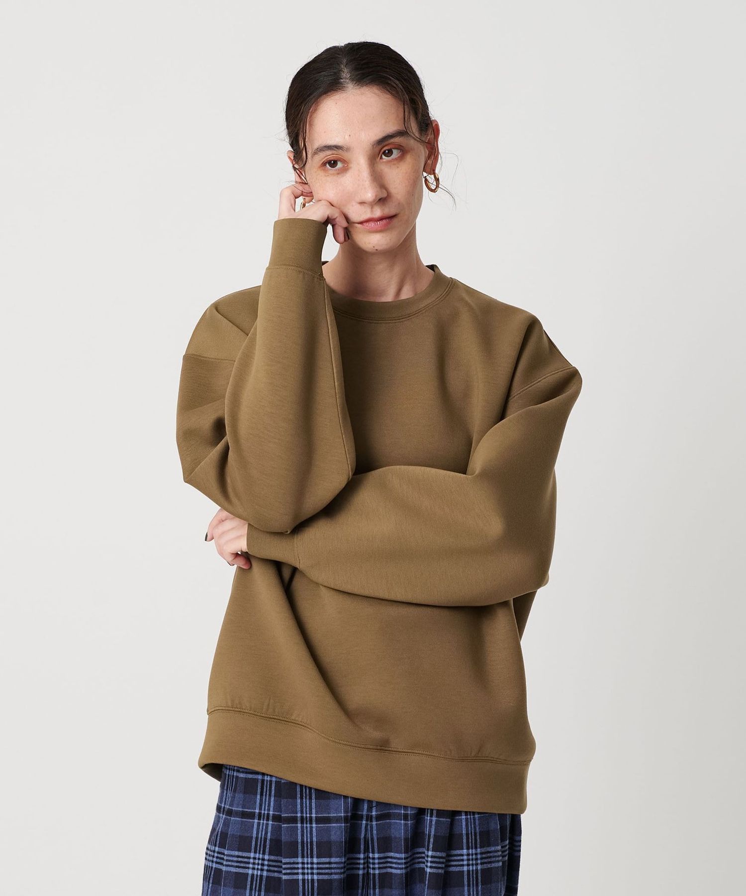 DAIWA PIER39＞スキューバニット クルーネックプルオーバー