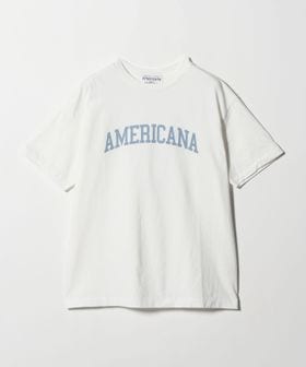 AMERICANA/＜Americana＞ロゴプリントTシャツ/Tシャツ / カットソー