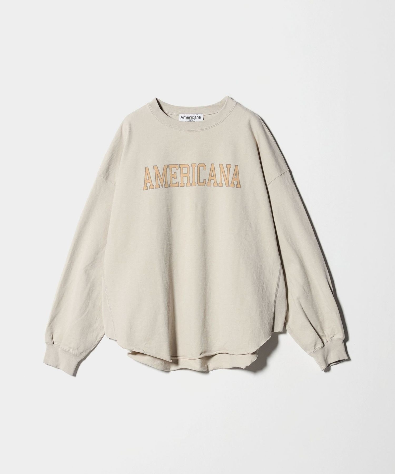 Americana＞ロゴ ロングスリーブTシャツ