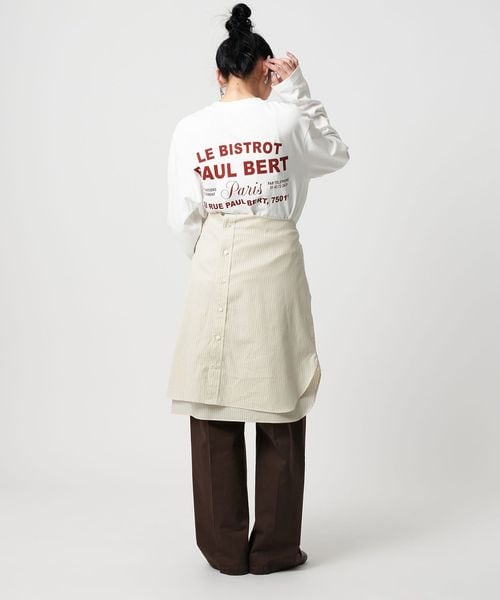 Gift Shop＞BISTROT PAUL BERT ロングスリーブTシャツ
