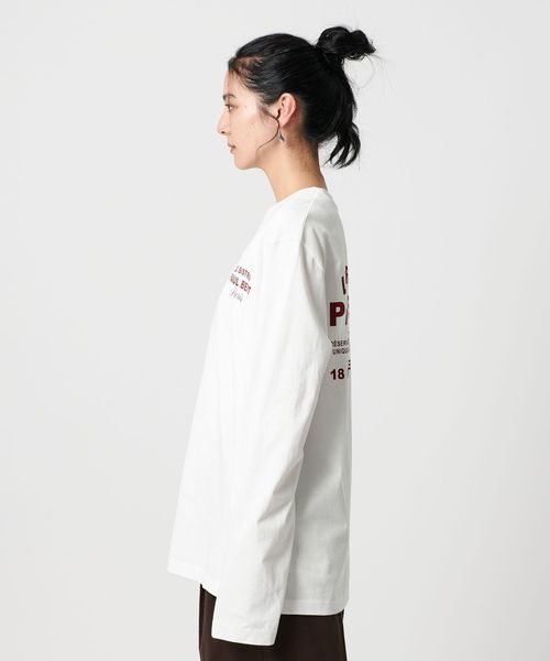 新品未使用 BISTROT PAUL BERT ロングスリーブTシャツ 長袖 tシャツ 「Gift Shop」BISTROT PAUL BERT ロングスリーブTシャツ