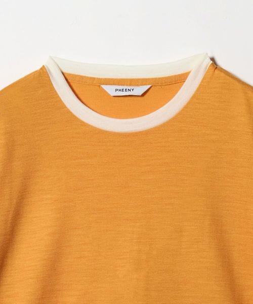 値下げ!!!pheeny リンガーTシャツ PHEENY>ウール リンガーTシャツ