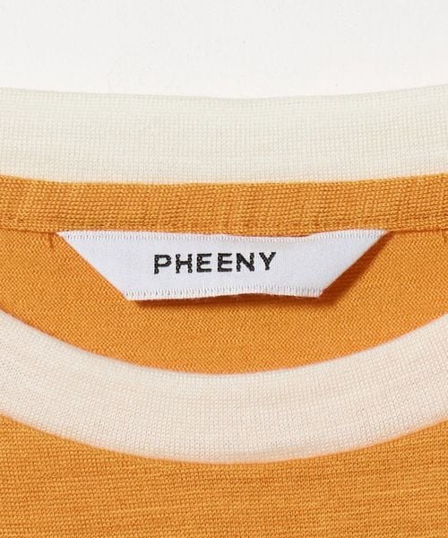 値下げ！！！pheeny リンガーTシャツ PHEENY＞ウール リンガーTシャツ