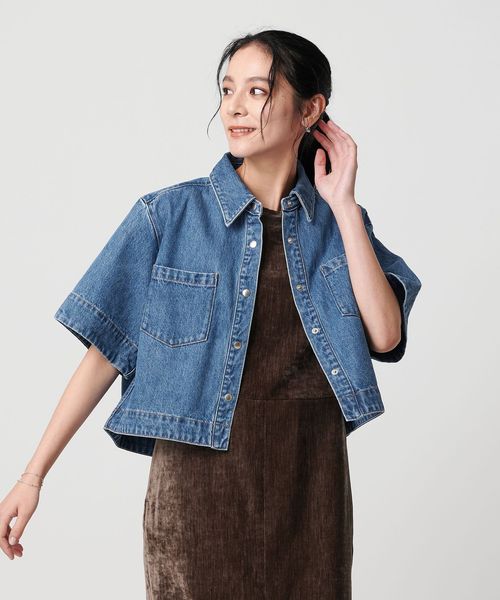 NEEDBY heritage/【別注】＜NEEDBY heritage＞ショートスリーブ シャツ/シャツ / ブラウス