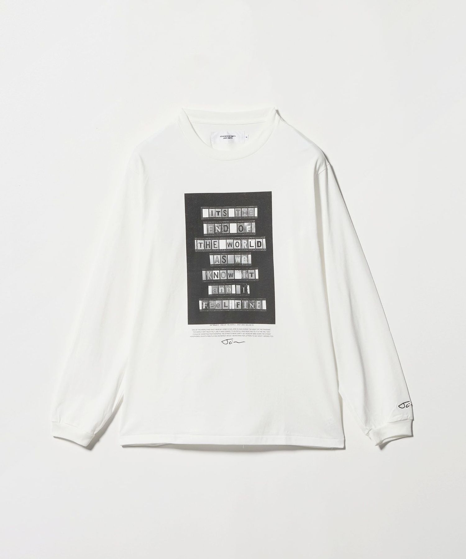 JANE SMITH＞JAI TANJU world shot Tシャツ