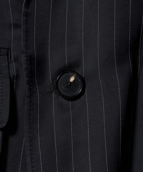 JANE SMITH ストライプ ダブルブレストジャケット JANE SMITH ストライプ ダブルブレストジャケット
