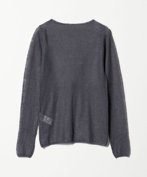 migiyou  AURALEE ボートネック WOOL KNIT AURALEE / SHETLAND WOOL CASHMERE ボートネックニット