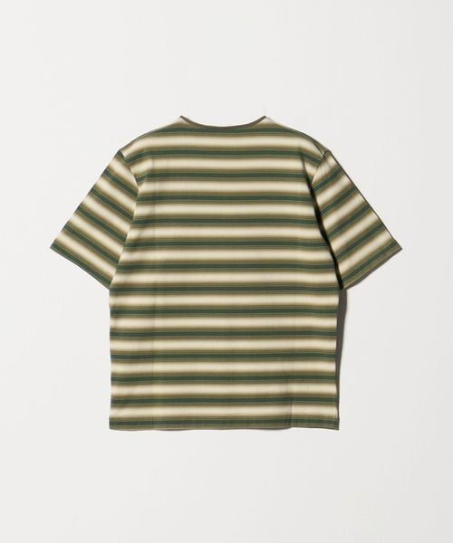 AURALEE 長袖ストライプTシャツ AURALEE>グラデーション ストライプ Tシャツ