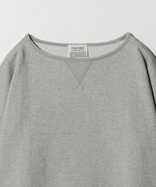 INSCRIRE＞カットオフ スウェットプルオーバー
