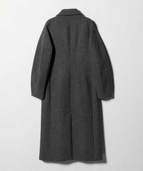 美品✨ユナイテッドアローズ ツイード ヘリンボーン ダブルチェスターコート 50 美品✨ユナイテッドアローズ ツイード ヘリンボーン ダブル