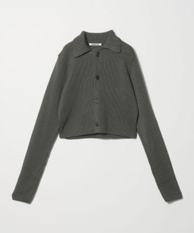 AURALEE/＜AURALEE＞クロップド シャツカーディガン/カーディガン / ボレロ