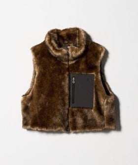 TICCA/＜TICCA＞FAKE MINC FUR VEST/ベスト/その他コート / ブルゾン