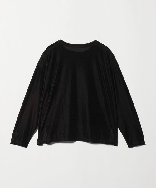 UNITED ARROWS ベロア ロングスリーブ カットソー ベロア ロングスリーブ カットソー