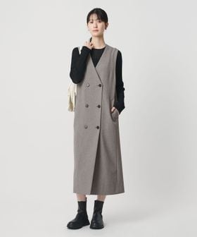 BEAUTY&YOUTH/ポリエステルブレンド ジレ&ジャンパースカート 2WAY/ジャンパースカート