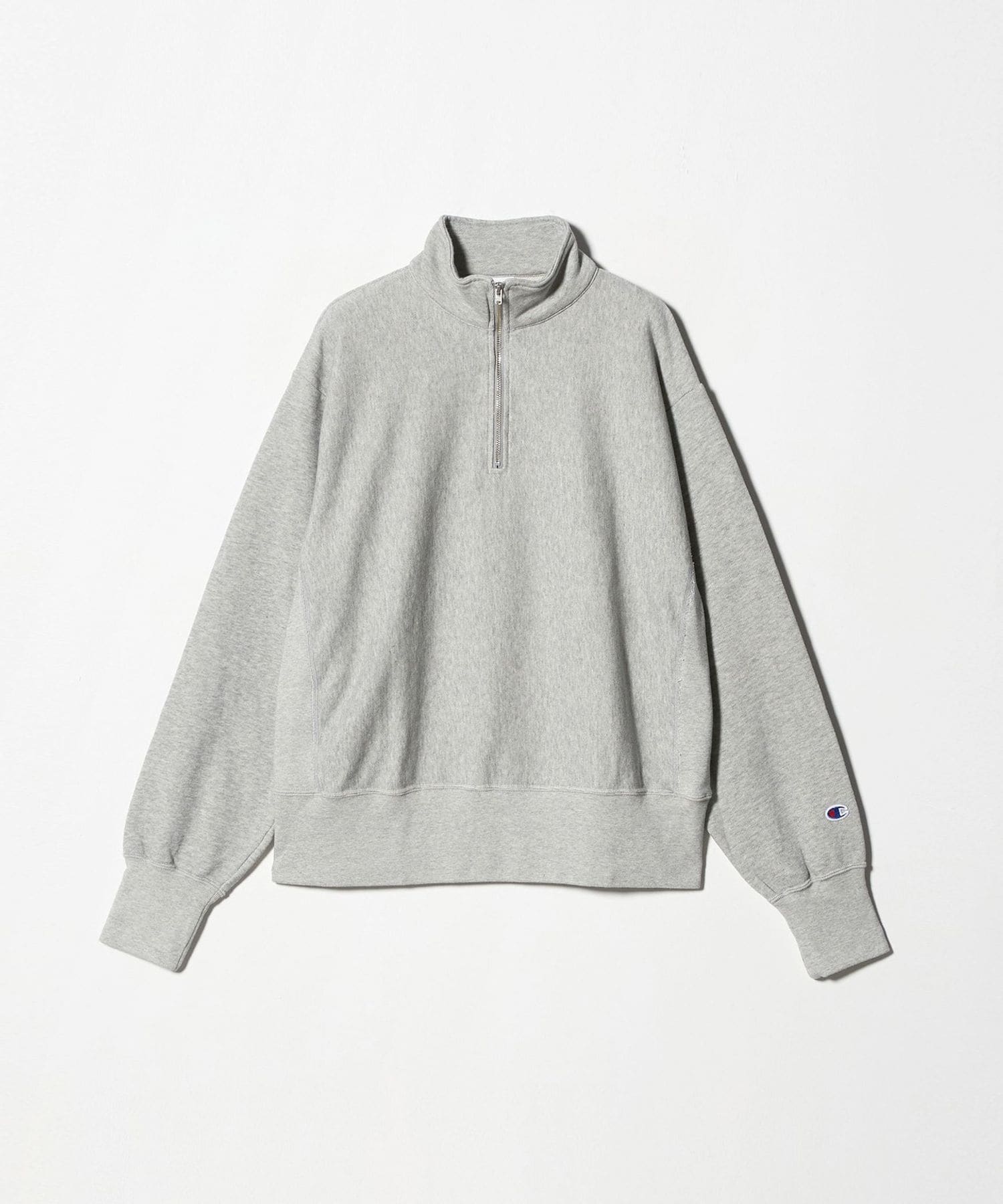美品✨ フィーニー ユナイテッドアローズ別注 スウェットプルオーバー モーヴ系 別注】＜Champion＞ハーフジッププルオーバー