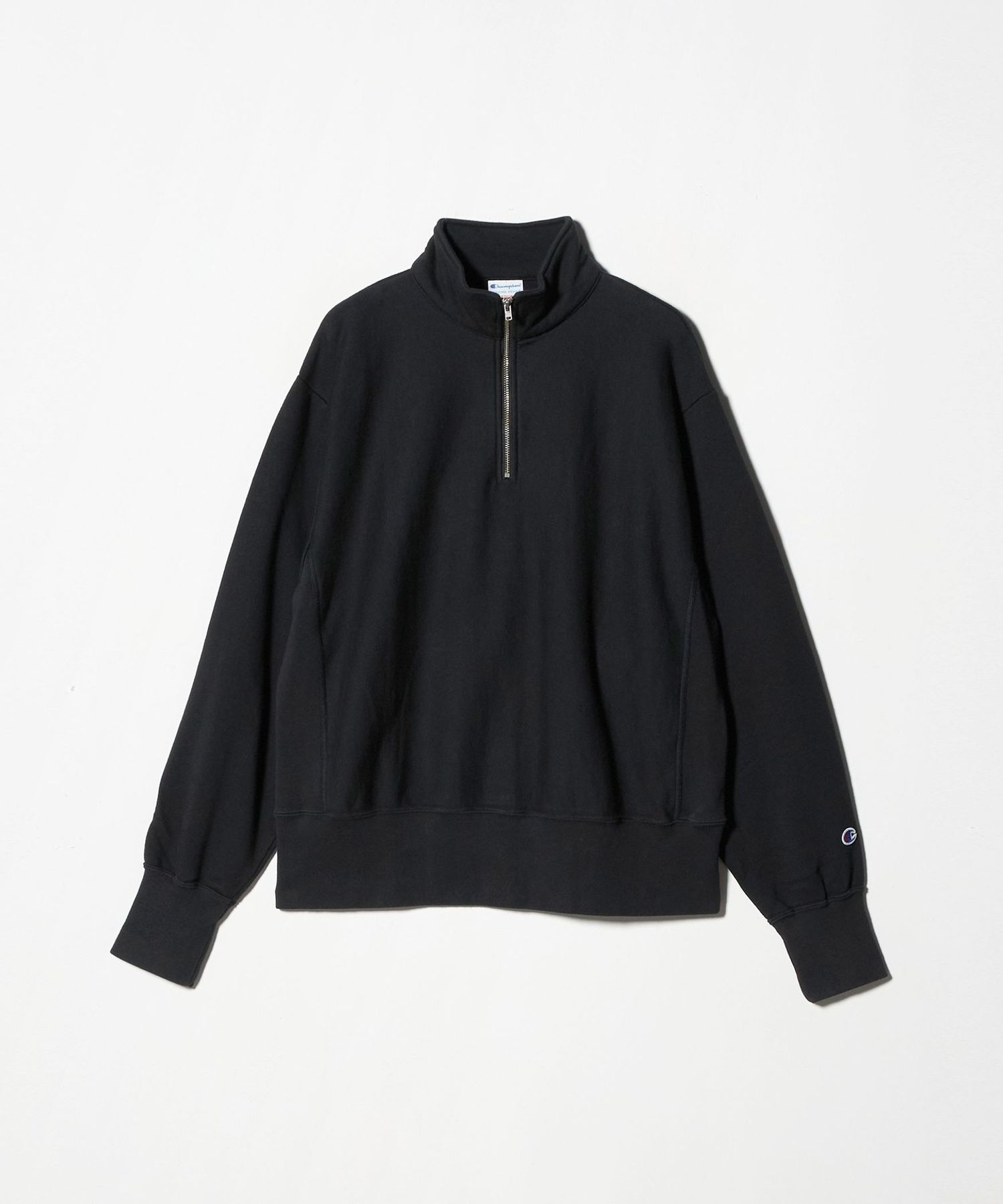 【 新品未使用】 B&Y ハーフジップ プルオーバー 別注】＜Champion＞ハーフジッププルオーバー