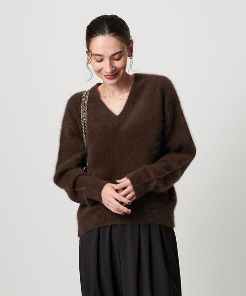 新品　BEAUTY&YOUTH フォックスカシミヤブレンド Vネックニット BEAUTY&YOUTH UNITED ARROWS（ビューティーアンドユース