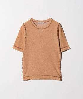 BEAUTY&YOUTH/コットンリバーテレコ ハーフスリーブカットソー/Tシャツ / カットソー