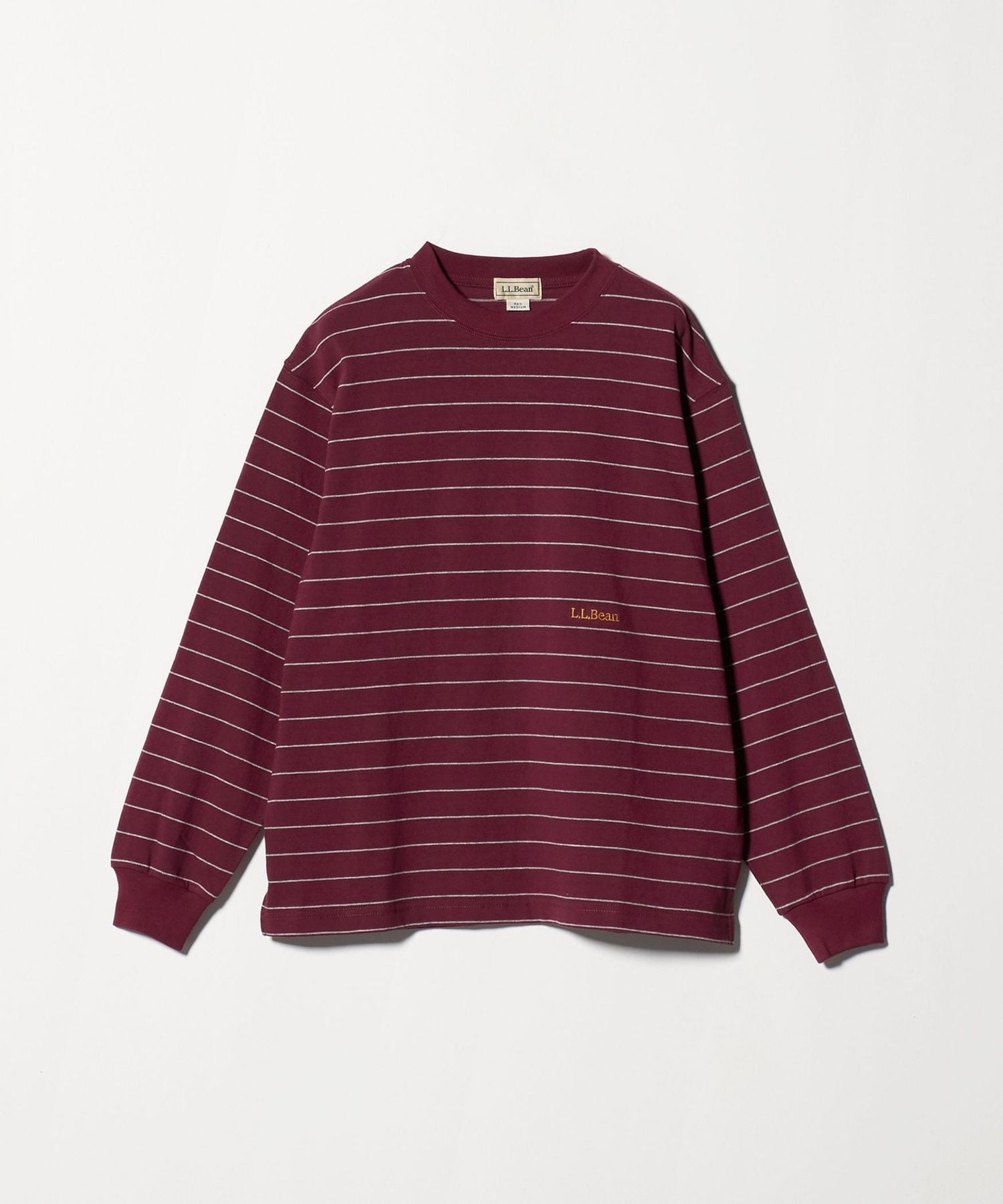 L.L.Bean＞ユニオン ロングスリーブ ストライプTシャツ