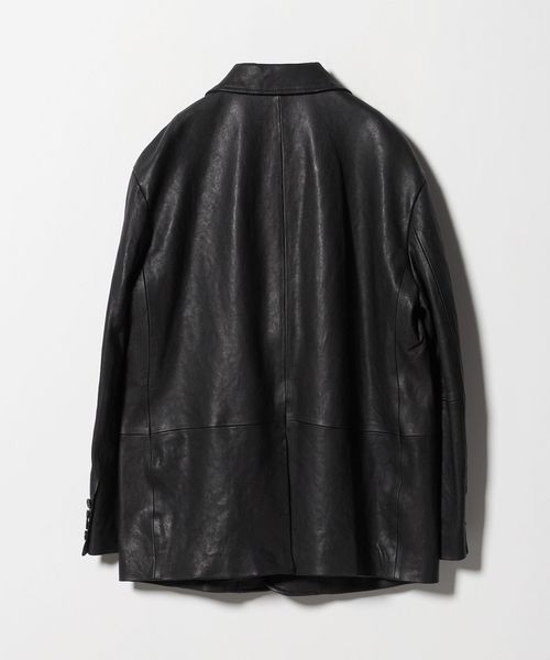 専用UNITED ARROWS シープスキン シープレザー テイラードジャケット H＞シープレザー テーラードジャケット