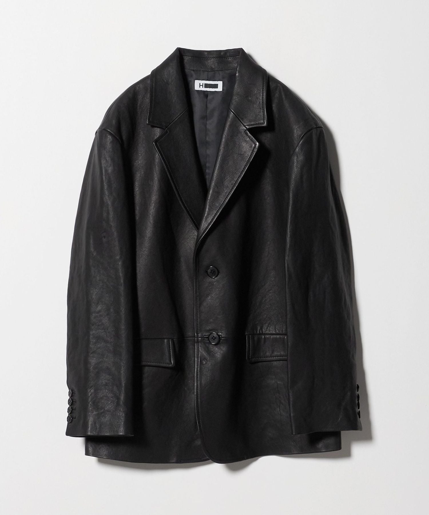 専用UNITED ARROWS シープスキン シープレザー テイラードジャケット H＞シープレザー テーラードジャケット