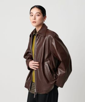 BEAUTY&YOUTH/シープレザー フロントジップ ジャケット/その他コート / ブルゾン