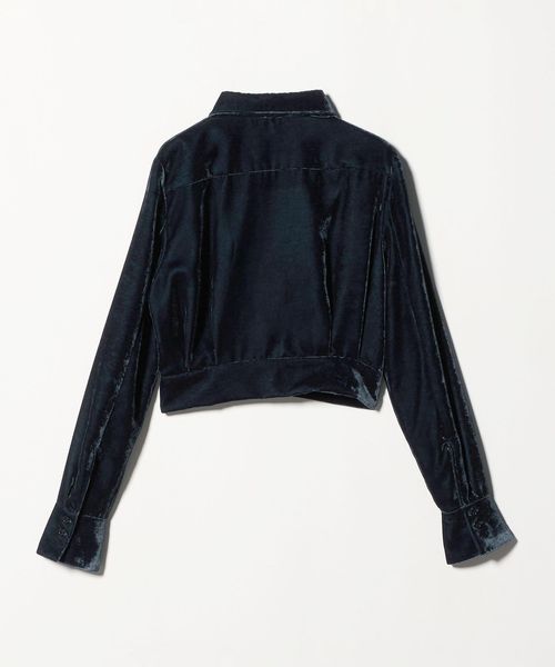 H beauty&youth シャツ　2枚セット H＞ベルベット シャツ
