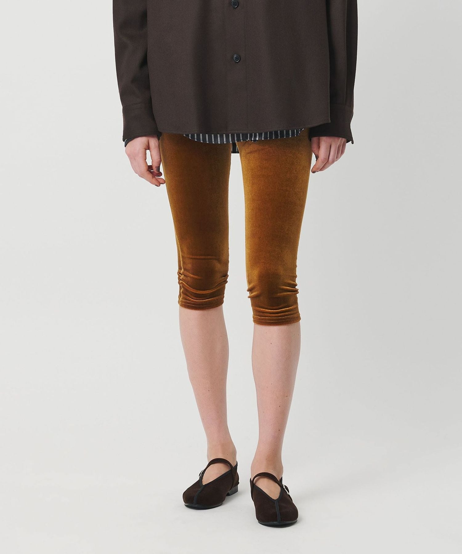 Simone wild ベロアレギンス バイカーパンツ Simone wild ベロア