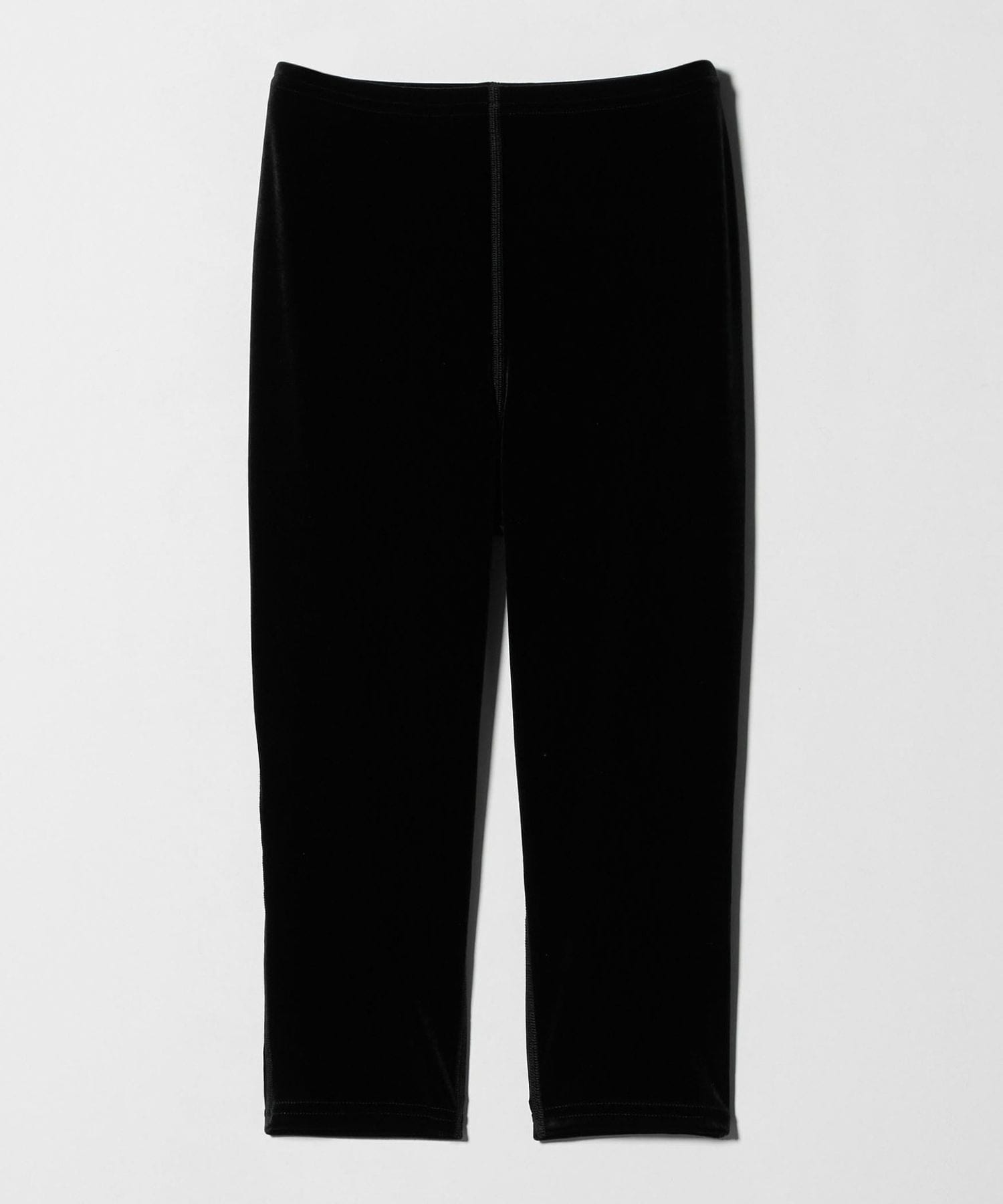 SIMONE WILD 黒 VELVET LONG SHORTS SIMONE WILD＞VELVET LONG SHORT/ショーツ