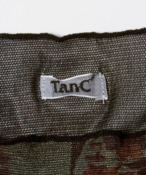 TanC TOKYO＞PRINTED FRONT ZIP LONGSLEEVE/カットソー
