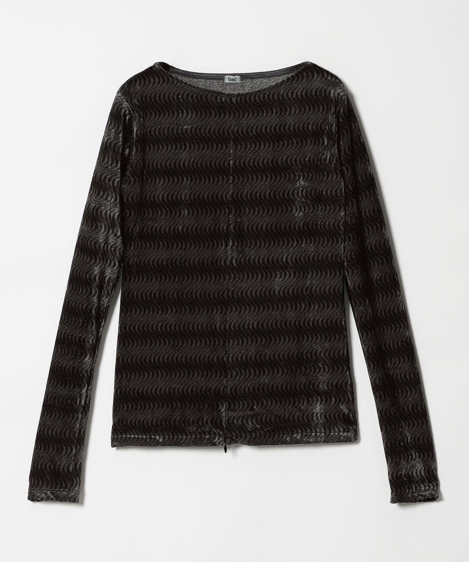 TanC TOKYO＞PATTERN VELOUR LONGSLEEVE/カットソー