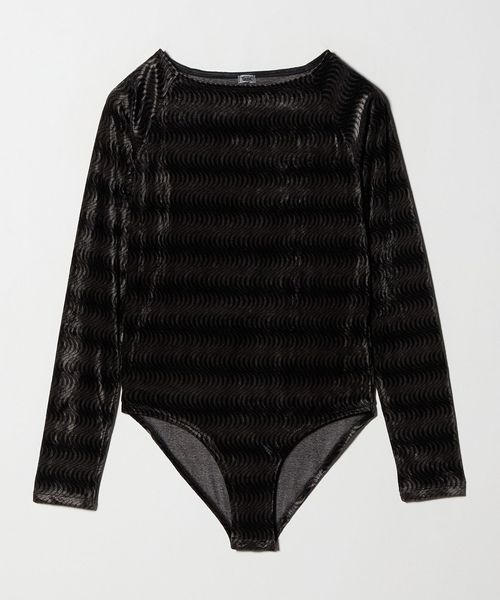 TanC TOKYO/＜TanC TOKYO＞PATTERN VELOUR ROMPERS/ロンパース/その他トップス