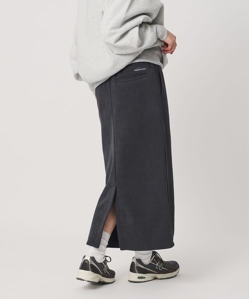 THOUSAND MILE/＜THOUSAND MILE＞フリース ジップスカート/ミモレ / ロング