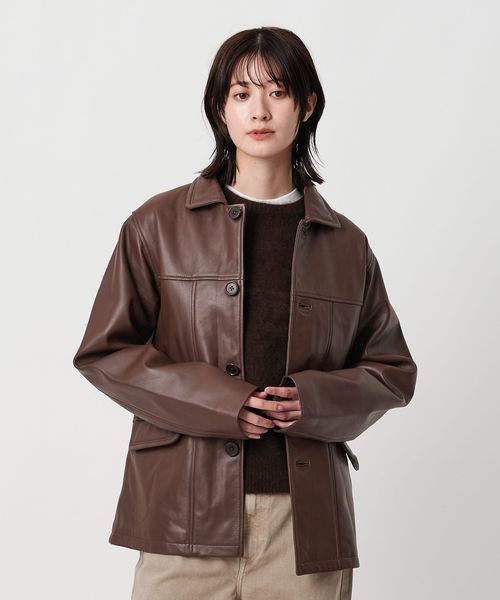 別注】＜TOWNCRAFT＞レザージャケット