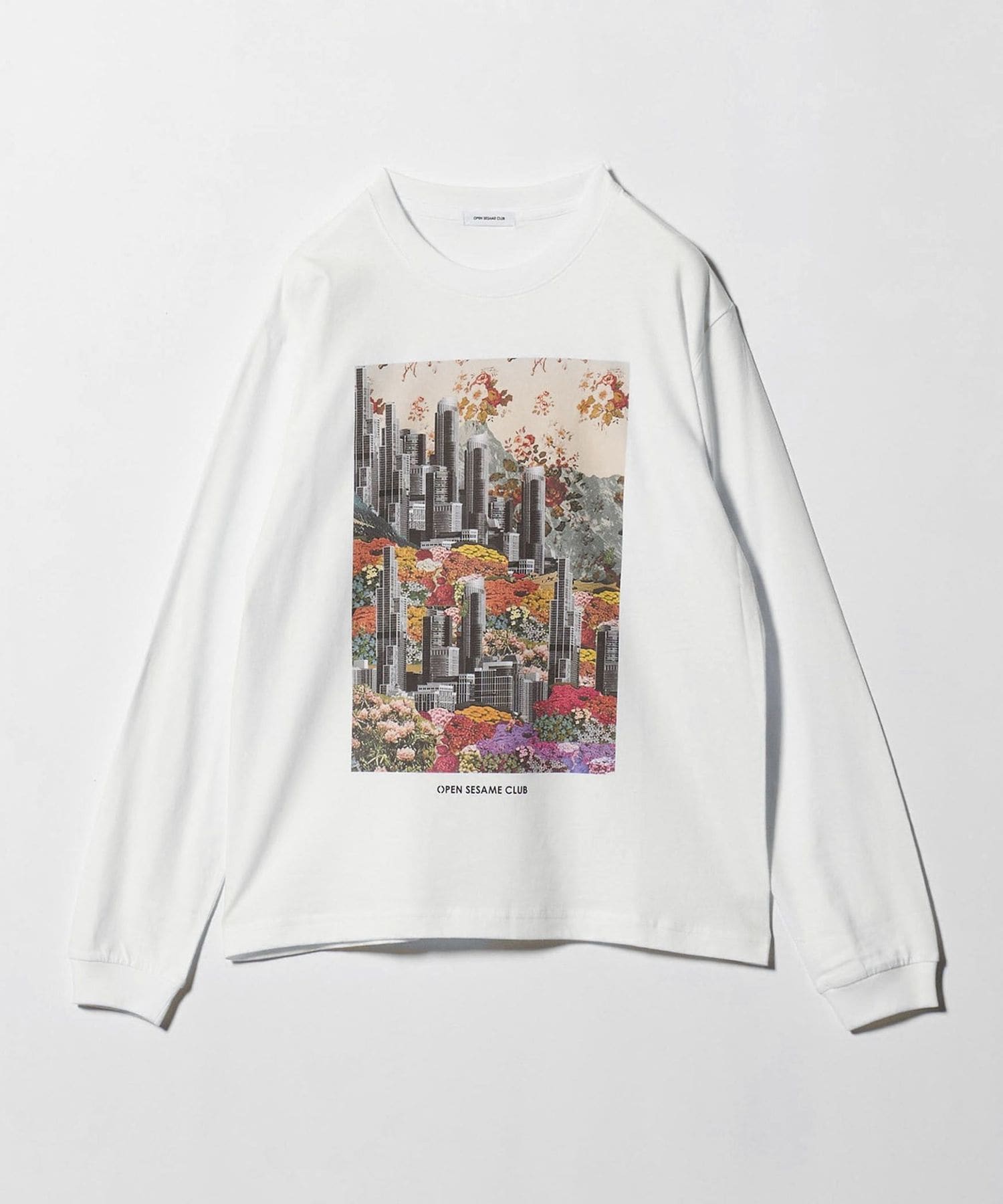 OPEN SESAME CLUB＞グラフィックロングスリーブTシャツ