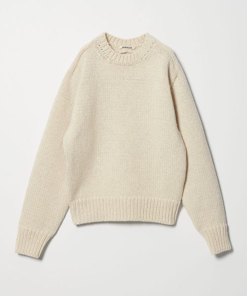 AURALEE/＜AURALEE＞フェルテッド ニットプルオーバー/ニット / セーター