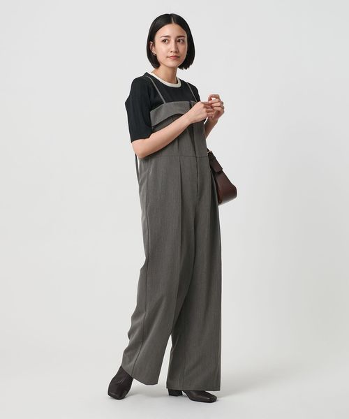 WEB限定】ドレープツイルオールインワン ウォッシャブル